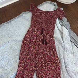 Floral Jumpsuit